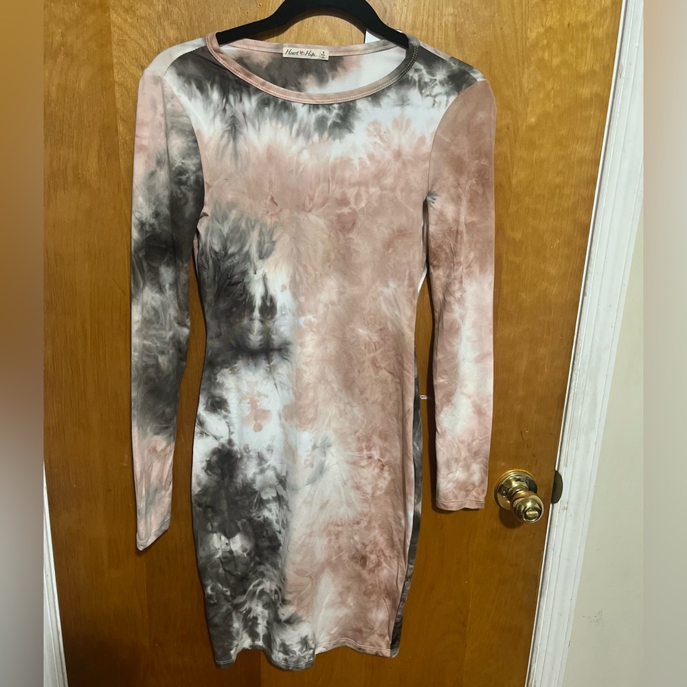 NWT Bodycon Tie Dye Dress size Small